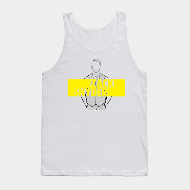 Zack Snyder Portrait 2 Tank Top by Youre-So-Punny